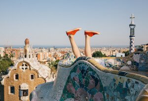 Your feet forever on holiday